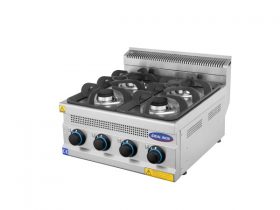 Oferta, National, Aragaz profesional 4 focuri, Idea Inox, GPL, Linia 630