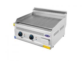 Oferta, National, Gratar profesional, Ideal Inox, placa striata, 80 cm, electric, Linia 630