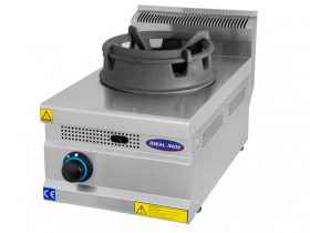 Oferta, National, Aragaz cu un foc tip wok, Ideal Inox, suport vesela din fonta, GPL