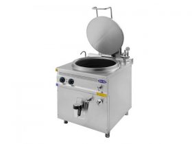 Oferta, National, Marmita incalzire indirecta pe gaz, Ideal Inox, 150 l
