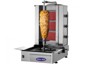 Oferta, National, Aparat kebab, Grill kebab cu 3 arzatoare, Ideal Inox, GPL
