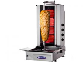 Oferta, National, Aparat shaorma electric, rotisor kebab electric 4 arzatoare, Ideal Inox