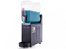 Oferta, National, Dozator bauturi cu granita, cafea, ceai, cappuccino, slush, Ideal Inox 12 l, negru