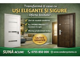 Oferta, Bucuresti, Soluții de uși