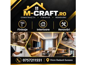 Oferta, Suceava, M Craft  Finisaje interioare si renovari apartamente