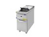 Friteuza profesionala, Ideal Inox, 15 l, GPL, Linia 700