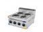 Oferta, National, Plita profesionala electrica, 4 plite, Ideal Inox, Linia 630