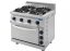 Oferta, National, Aragaz profesional 4 ochiuri pe gaz si cuptor electric, Ideal Inox, Linia 700